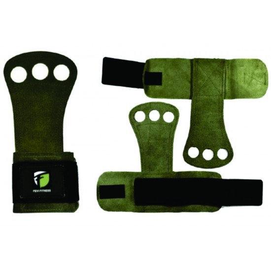 SUEDE LEATHER CROSS-FIT PALM GUARDS HAND GRIPS