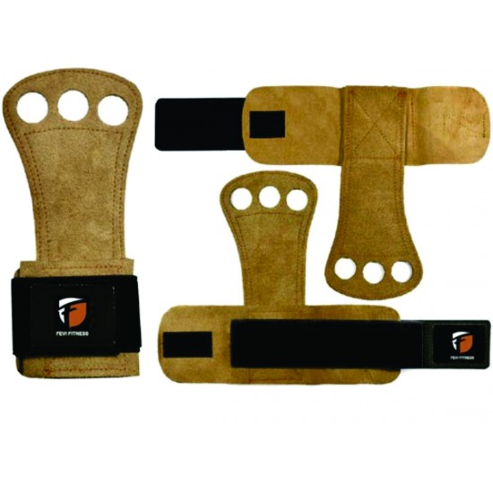 SUEDE LEATHER CROSS-FIT PALM GUARDS HAND GRIPS