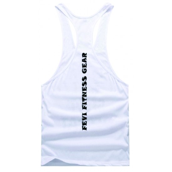 BODYBUILDING SINGLET/ FITNESS WORKOUT COTTON TANK VEST