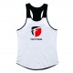 BODYBUILDING 2 TONE STRINGER TANK TOP