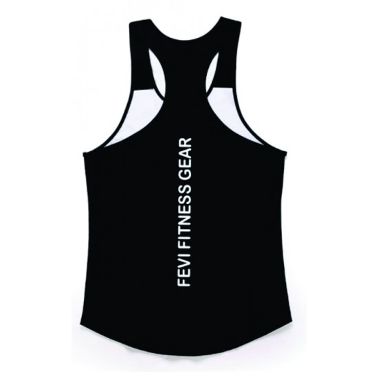 BODYBUILDING 2 TONE STRINGER TANK TOP