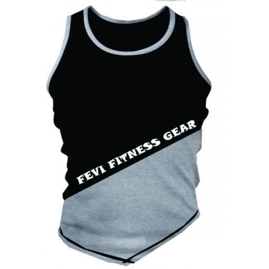 NEW FEVI FITNESS DESIGN CROSS CUT STRINGER/ TANK TOP