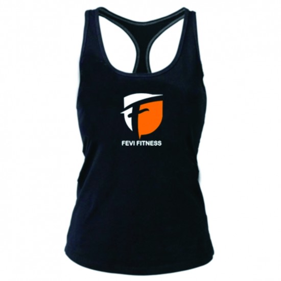 WOMEN TRI BLEND GYM TANK TOP