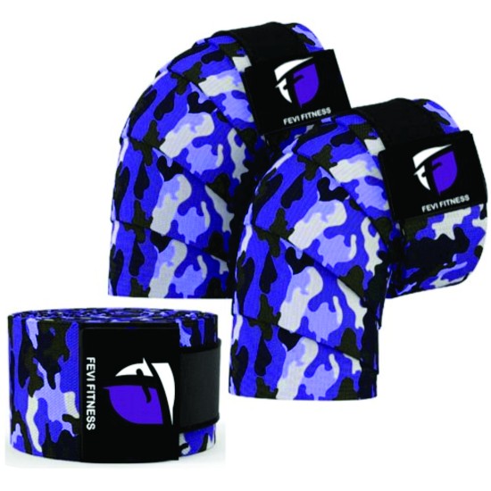 CAMOUFLAGE WEIGHTLIFTING KNEE WRAPS