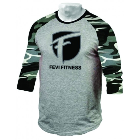 FEVI FITNESS  DESIGN MEN'S BASEBALL TEE