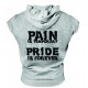 SLEEVELESS HOODIE STYLE MEN SHIRT