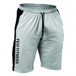 100 COTTON JERSEY GYM SHORTS WITH POCKETS