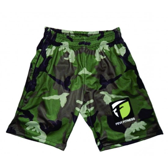 SUBLIMATION CAMOUFLAGE POLY MESH MEN SHORTS