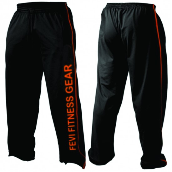 MEN'S BLACK MESH FITNESS GYM PANTS