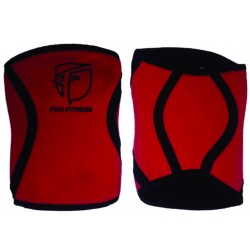 RED NEOPRENE KNEE / ELBOW SLEEVES