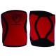 RED NEOPRENE KNEE / ELBOW SLEEVES