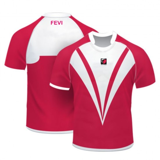 Fully Dye Sublimated Rugby Jersey Club Wear Customize