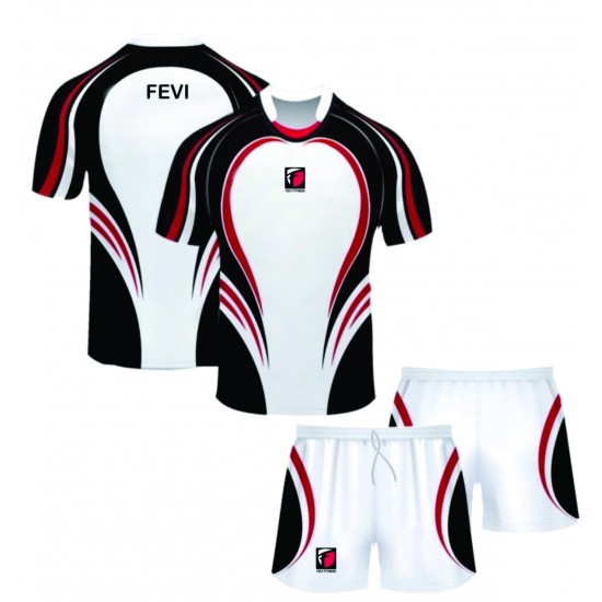 FULL SUBLIMATED RUGBY JERSEY & SHORTS