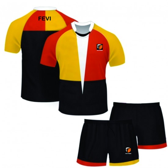 FULL SUBLIMATION PRINTED RUGBY T SHIRTS / RUGBY UNIFORMS