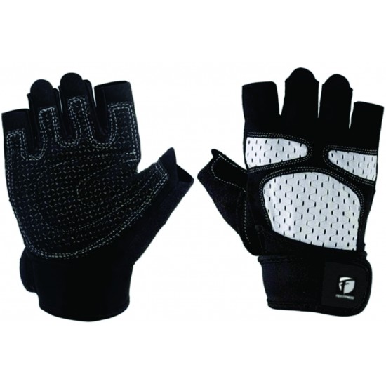 WEIGHT LIFTING GLOVES WITH WRIST WRAP SUPPORT