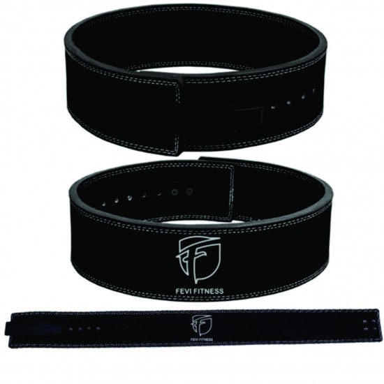 WEIGHT POWER LIFTING LEATHER TEWTER LEVER GYM BELT