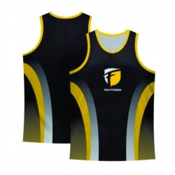 CUSTOM SUBLIMATED FITNESS GYM TANK TOP