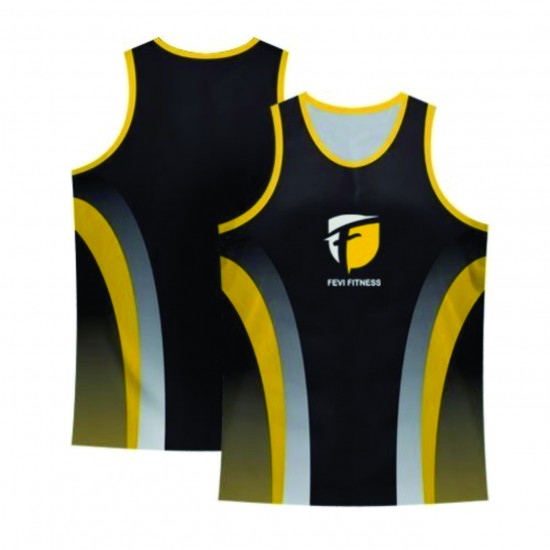 CUSTOM SUBLIMATED FITNESS GYM TANK TOP