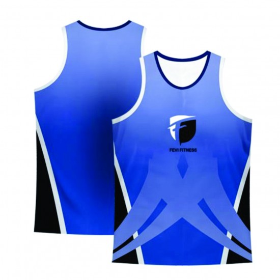 SUBLIMATION FITNESS TANK TOP CLOTHING MANUFACTURERS