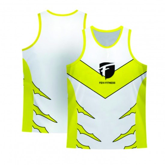 CUSTOM SUBLIMATION SHIRTS / FITNESS TANK TOP MENS