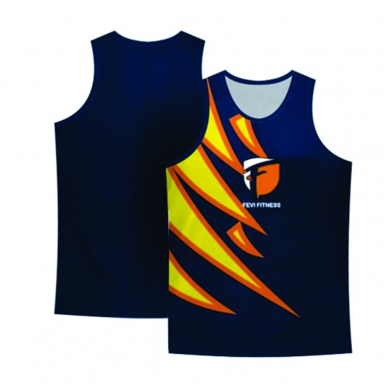 SUBLIMATED GYM TANK TOP