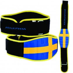 SWEDEN FLAGGED WEIGHT LIFTING TRAINING BELT