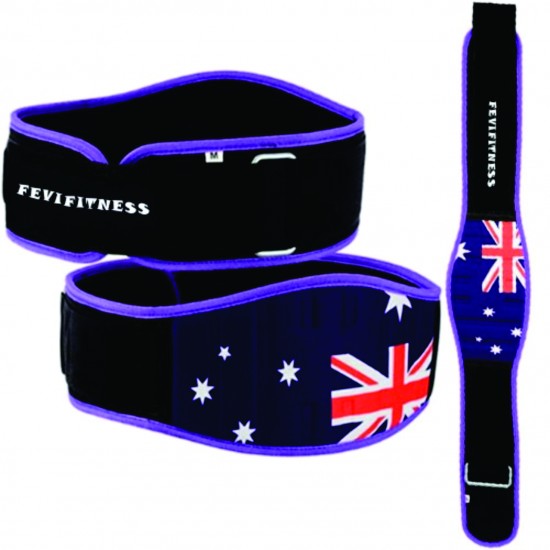 AUSTRALIA FLAGGED WEIGHT LIFTING TRAINING BELT