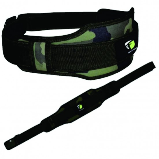 CAMO WEIGHT LIFTING NEOPRENE GYM WORKOUT BELT