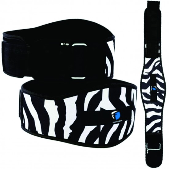 ZEBRA STYLE MEN WEIGHT LIFTING TRAINING BELT