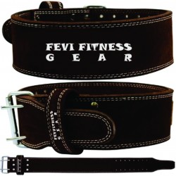 WEIGHT LIFTING NUBUCK LEATHER POWER BELT