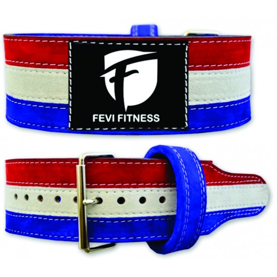 4-INCH LEATHER POWERLIFTING BELT