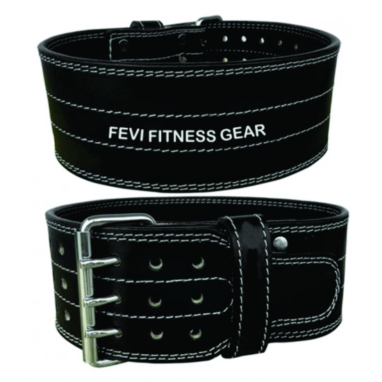 BEST QUALITY COWHIDE LEATHER POWER LIFTING GYM BELT